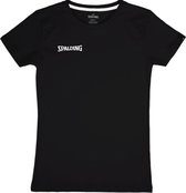 Spalding Essential T-Shirt Dames - Zwart | Maat: S