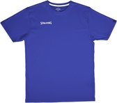 Spalding Essential T-Shirt Heren - Royal | Maat: XXL