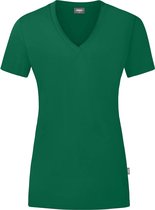 Jako Organic T-Shirt Dames - Groen | Maat: 34