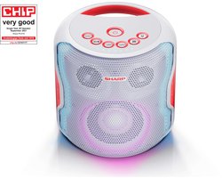 Sharp PS-919(WH) - 2.1 Partyspeaker - 130 Watt - wit