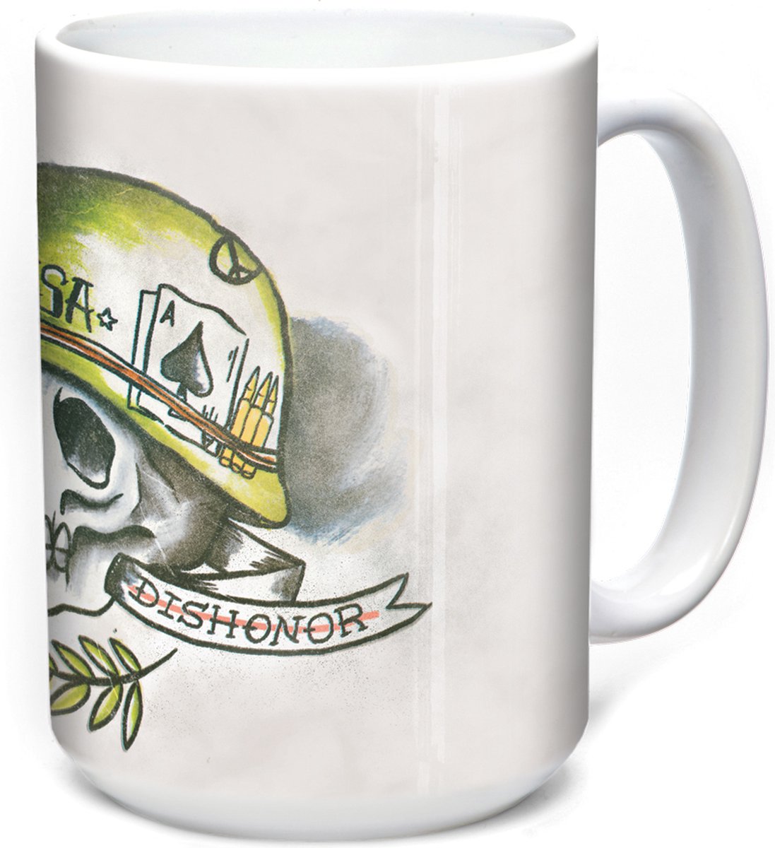 Mok Traditional Soldier Tattoo White 440 ml
