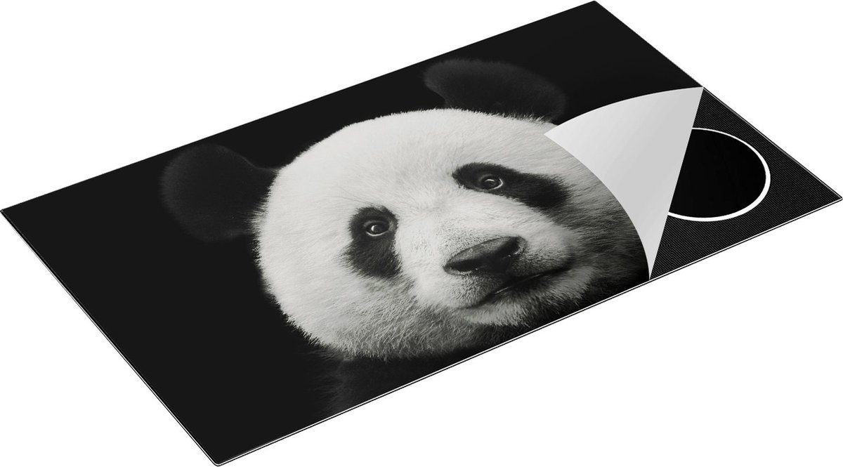 Chefcare Inductie Beschermer Panda - Pandakop - 89,6x51,6 cm - Afdekplaat Inductie - Kookplaat Beschermer - Inductie Mat