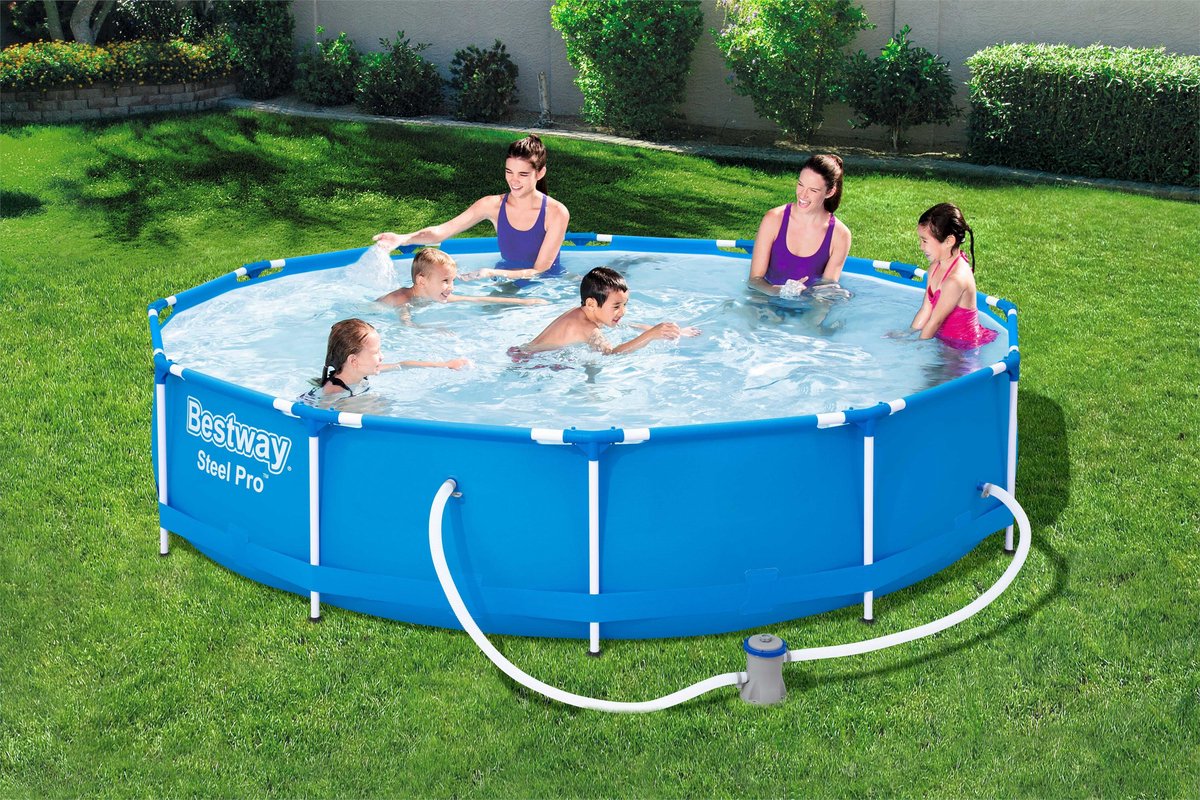 Bestway Steel Pro Zwembad - Ø 366 x 76 cm met filterpomp – foto 8