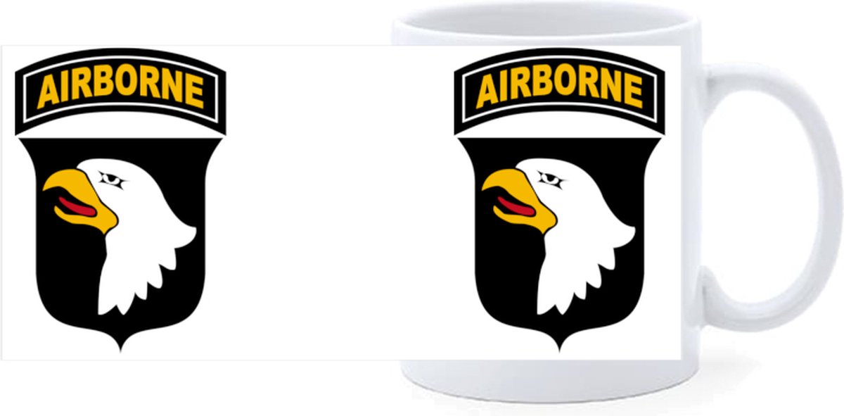 Beker - Logo US Army 101st Airborne - 1 stuk