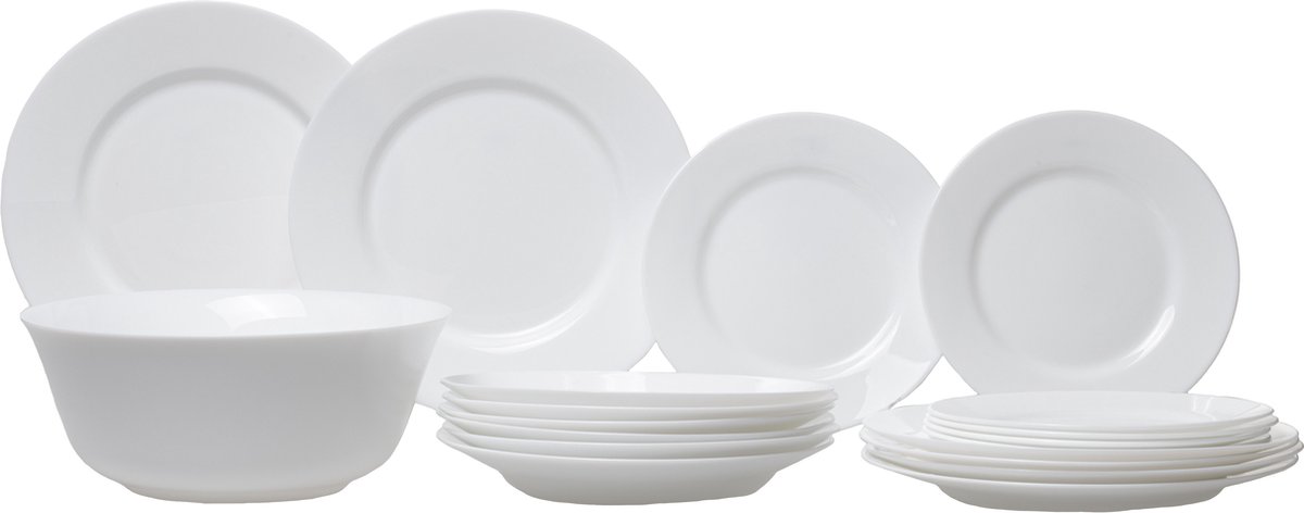 Luminarc Everyday serviesset - 19-delig - 6 persoons