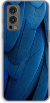 Case Company® - Hoesje geschikt voor OnePlus Nord 2 5G hoesje - Pauw - Soft Cover Telefoonhoesje - Bescherming aan alle Kanten en Schermrand