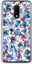 Case Company® - Hoesje geschikt voor OnePlus 7 hoesje - Hibiscus Flowers - Soft Cover Telefoonhoesje - Bescherming aan alle Kanten en Schermrand
