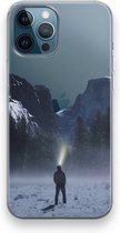 Case Company® - Hoesje geschikt voor iPhone 12 Pro hoesje - Wanderlust - Soft Cover Telefoonhoesje - Bescherming aan alle Kanten en Schermrand