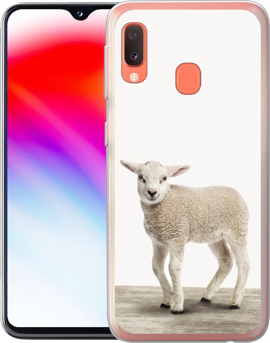 Coque Samsung Galaxy A20e - Enfants - Agneau - Filles - Garçons - Meiden - Coque de téléphone en Siliconen