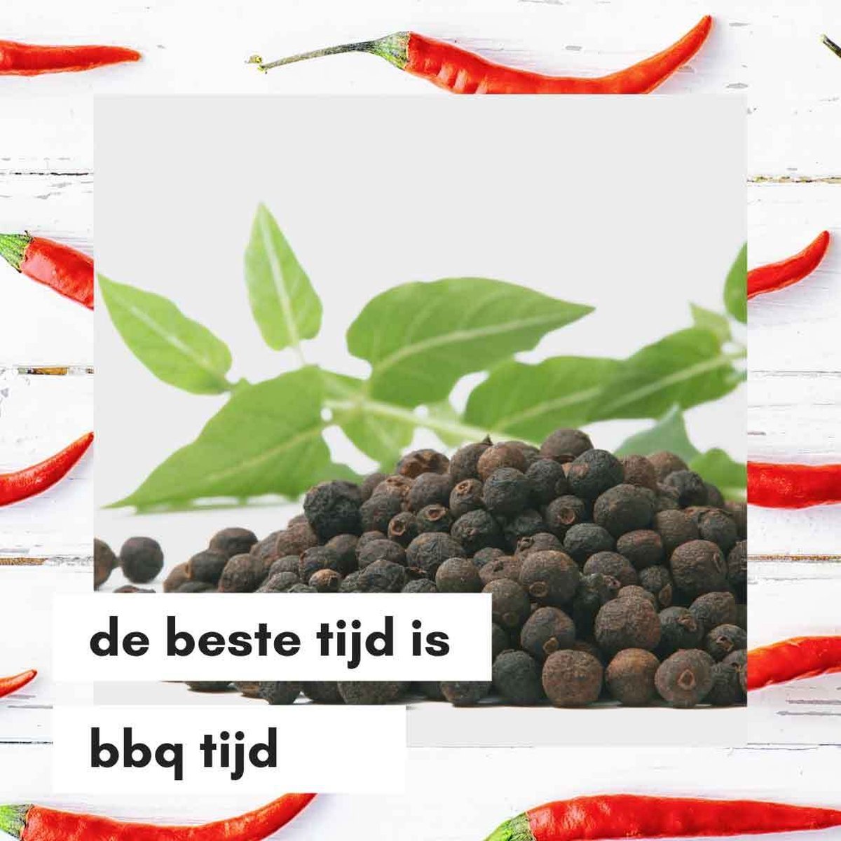 Goedkoopste Tuana Kruiden - Zwarte Peper (heel) - Bakje 50 Gram - KP0211