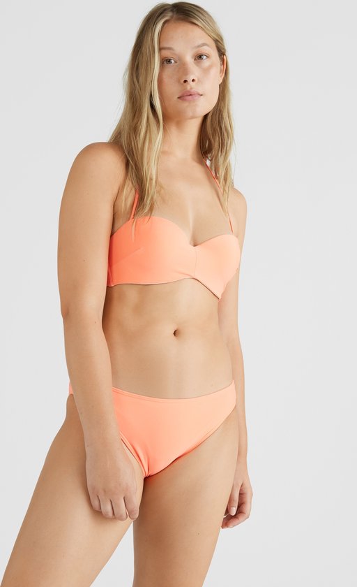 O'Neill Zwembroek Women HAVAA TOP Neon Coral Bikinitopje 40B - Neon Coral 78% Recycled Polyamide, 22% Elastane