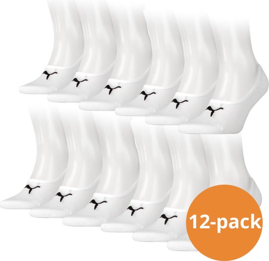 Puma Footies Pack de 12 Unisexe Wit