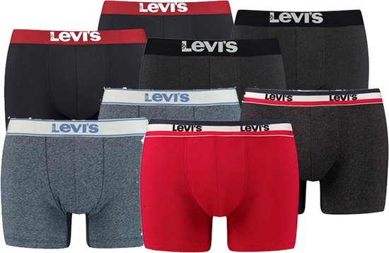 Levi's Boxershorts - 8-pack Verrassingspakket - Levi's heren ondergoed  Mixed pakket -... | bol