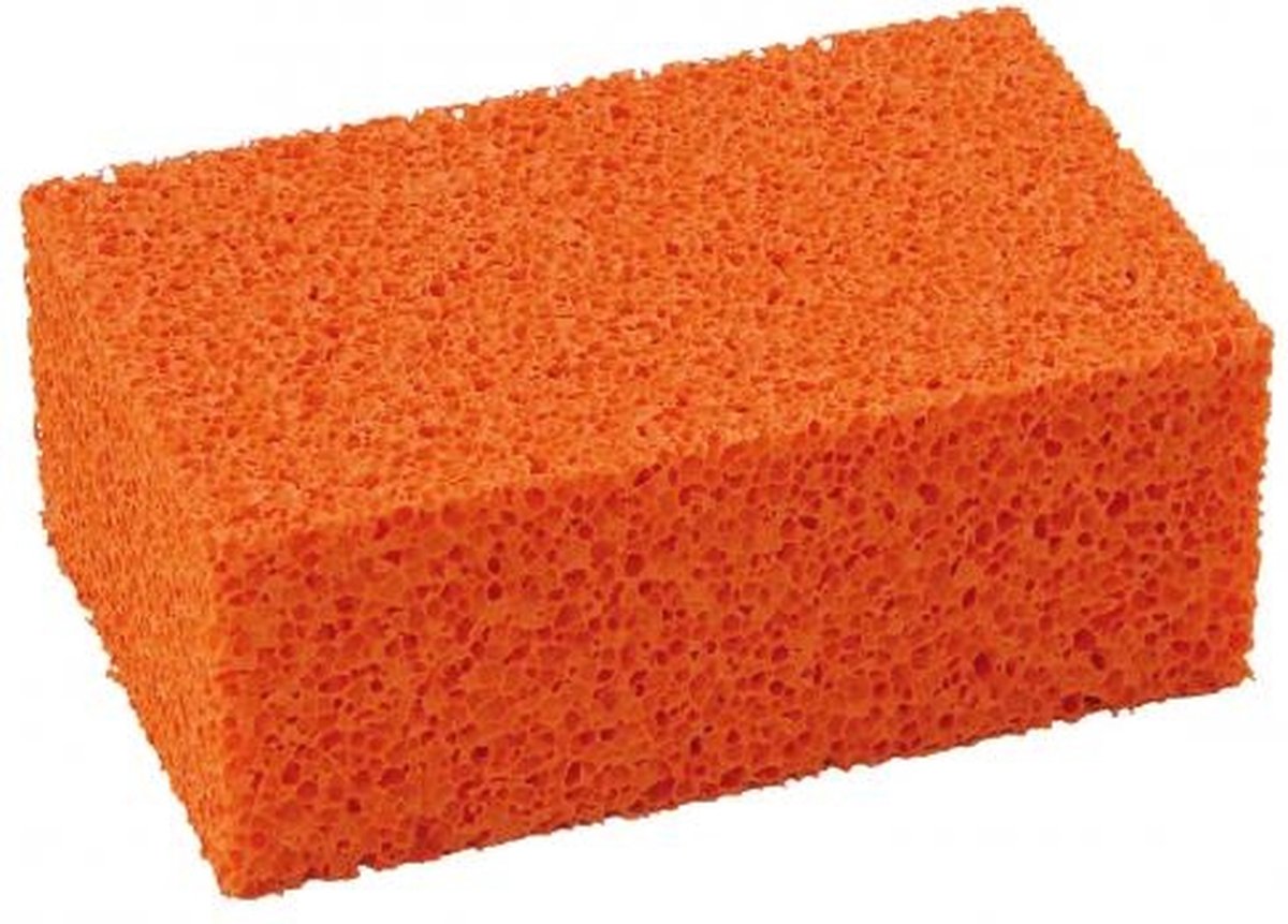 Blok-schuurspons - Super Prof - grof 170x110x65 mm kleur rood