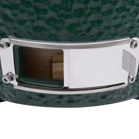 vidaXL Kamado barbecue 56 cm keramiek groen van VidaXL — afbeelding 4