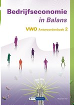 Bedrijfseconomie in Balans vwo antwoordenboek 2