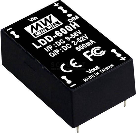 Mean Well LDD-1500H LED-driver Constante stroomsterkte 1500 mA 2 - 46 V/DC Niet dimbaar, Overbelastingsbescherming, Ove