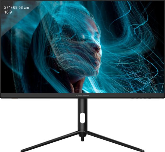 LC-Power LC-M27-4K-UHD-144-V2 computer monitor 68,6 cm (27") 3840 x 2160 Pixels 4K Ultra HD LCD Zwart