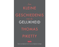 Omslag van Een kleine geschiedenis van de gelijkheid