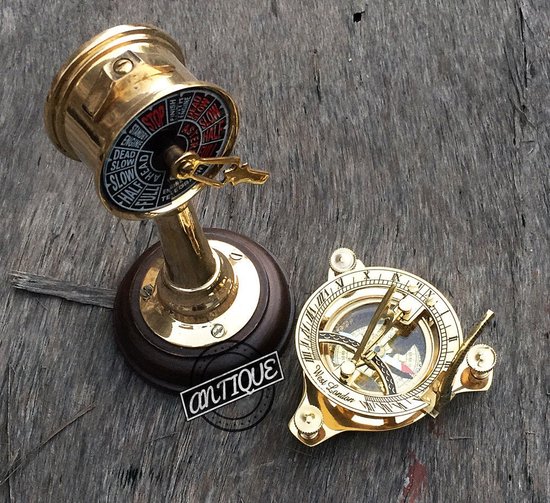 Miniatuur Telescoop in houten kistje | Boutique - Boutique