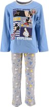 Mickey Mouse Pyjama - Explorer Blauw - 128