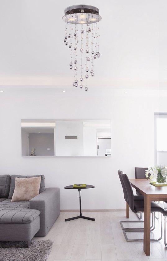 Paco Home pendellamp, GU10, lamp voor woonkamer eetkamer keuken, in