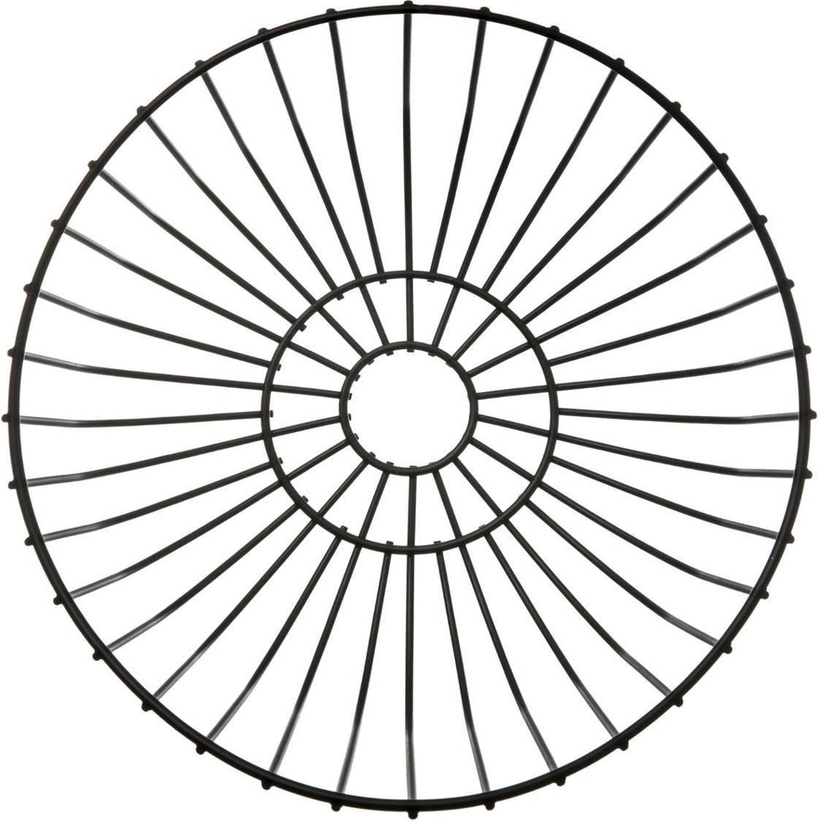 Corbeille à Fruits / Coupe à Fruits En Métal Noir Rond 27 X 14 Cm Coupes A Plateau De Fruits Corbeilles A Fruits Corbeille En Fil