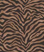 Noordwand Behang Zebra Print bruin