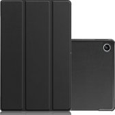 Hoesje Geschikt voor Lenovo Tab M10 Plus 3rd Gen Hoesje Case Hard Cover Hoes Book Case - Zwart
