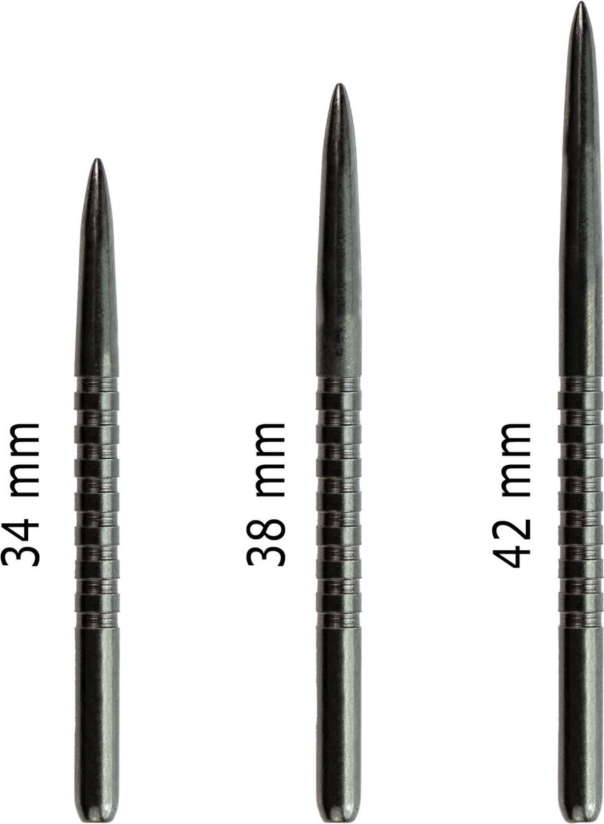 BULL'S GP3 Dart Point Black - 34 mm