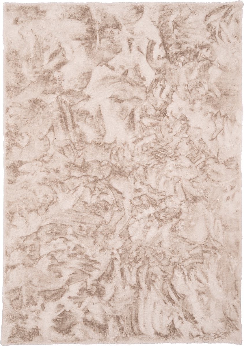Pergamon Luxe Super Zachte Bont Vloerkleed Tapijt Plush Beige