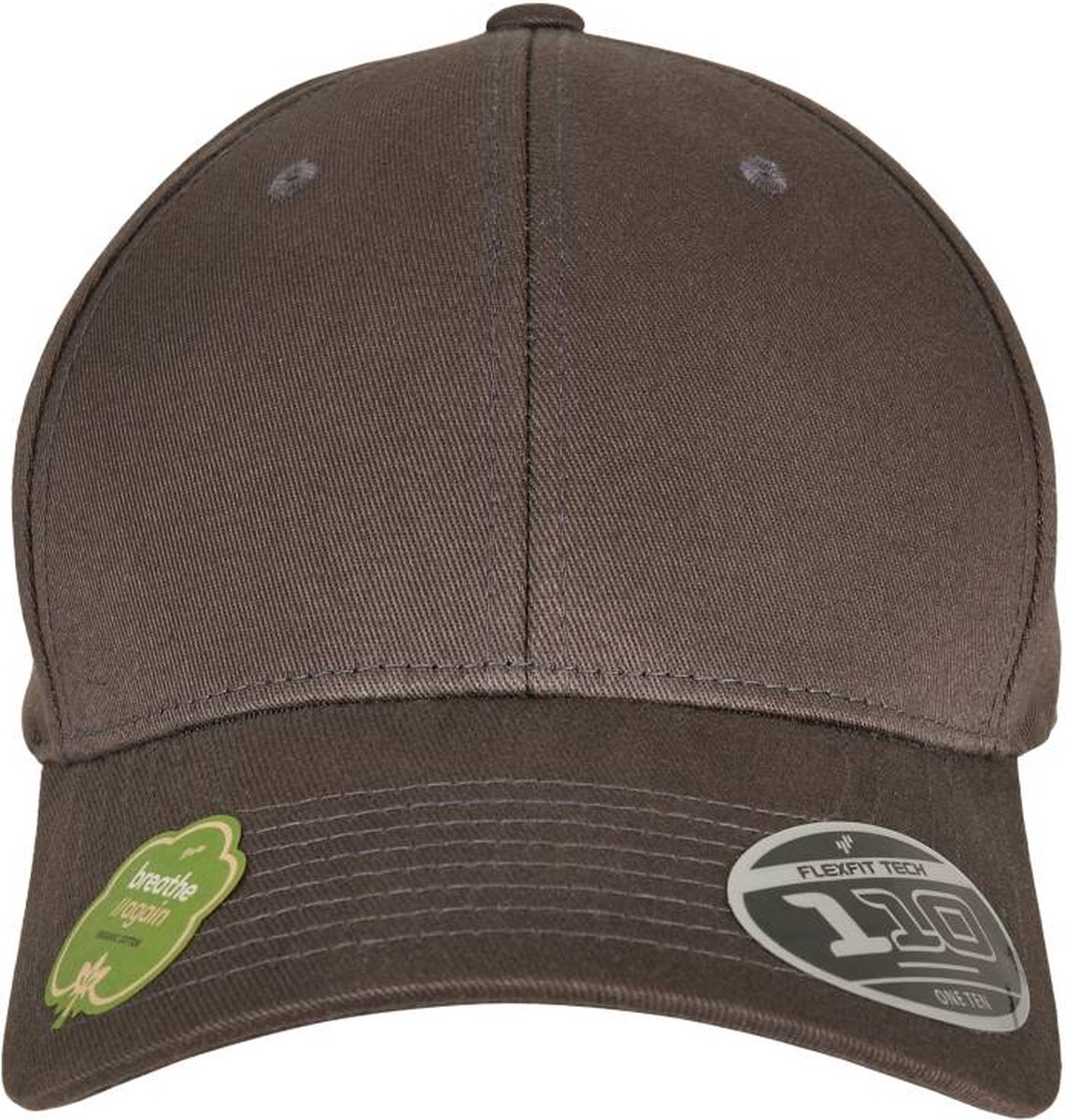 Urban Classics Flexfit pet Flexfit 110 Organic Cap darkgrey Grijs