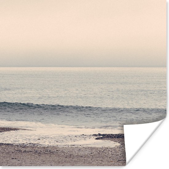 Affiche Plage - Nature - Paysage - Mer - 75x75 cm