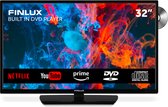 Finlux FLD3235SMART – 32 inch (81 cm) – Smart TV met DVD-Speler Ingebouwd - HD Ready - LED – HDR10 – 2022