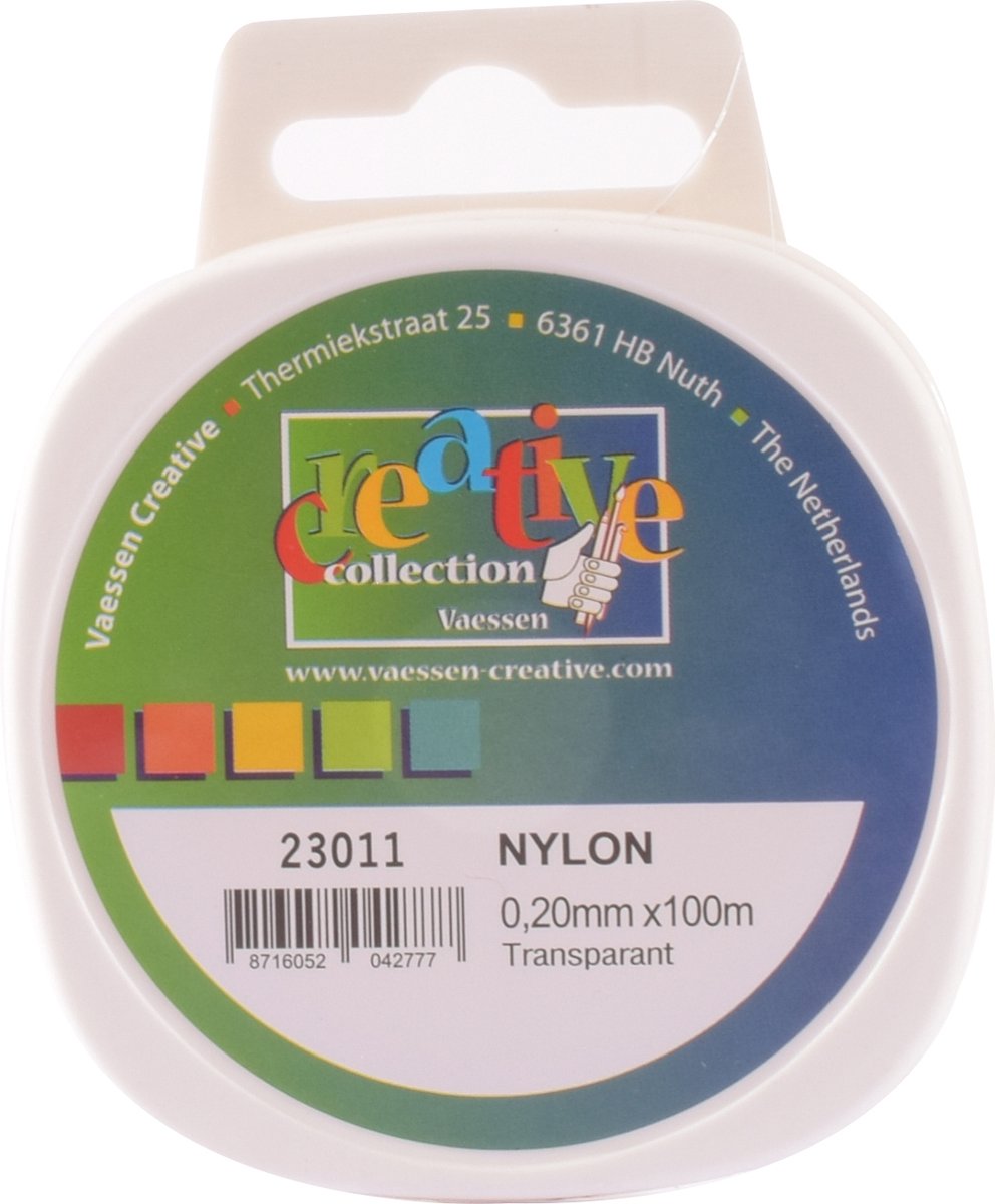 Vaessen Creative Nylon Draad - 0,20mmx100m