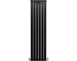 Design radiator - mat zwart - 1600 mm x 420 mm - 15 jaar garantie
