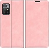 Cazy Xiaomi Redmi 10 2022 Hoesje - Portemonnee Book Case - Kunstleer - Roze