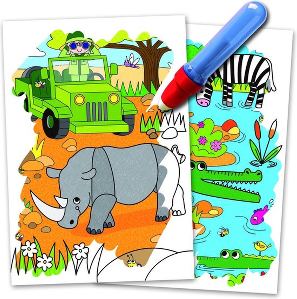 Galt Water Magic Kleurboek - Waterkleurboek voor onderweg - Vanaf 4 jaar — afbeelding 6