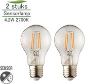 sensor lamp - 2-pack - 4.2W - 2700K warm wit