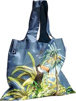 Cedon Shopper Toekan 50 X 42 Cm Polyester Blauw/groen