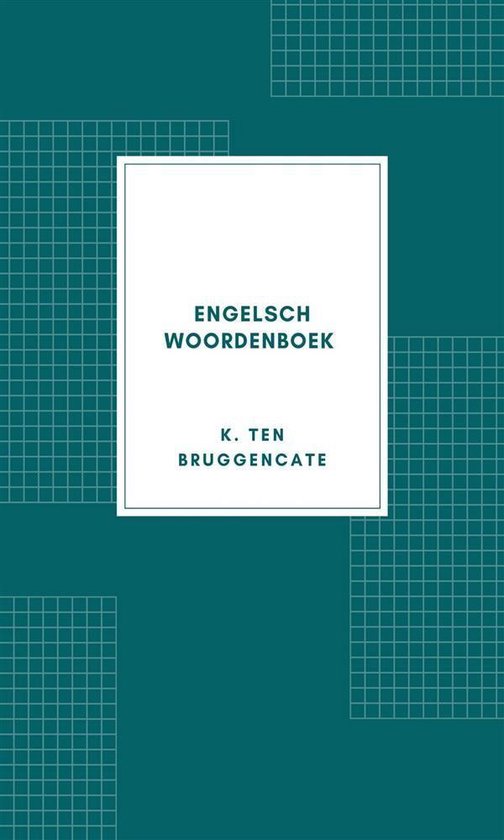 Engelsch woordenboek - cover