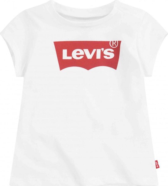Levi's Meisjes tshirts & polos Levi's Tshirt wit 116
