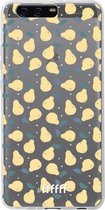 6F hoesje - geschikt voor Huawei P10 Plus -  Transparant TPU Case - Pears #ffffff