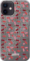 6F hoesje - geschikt voor iPhone 12 Mini -  Transparant TPU Case - Cherry's #ffffff