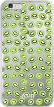 6F hoesje - geschikt voor iPhone 6s -  Transparant TPU Case - Kiwi's #ffffff