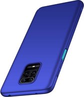 Shieldcase geschikt voor Xiaomi Redmi Note 9 Pro / 9s ultra thin case - blauw