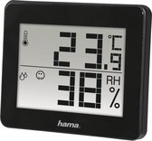 Hama Thermo / Hygromètre TH-130 - Numérique - Noir