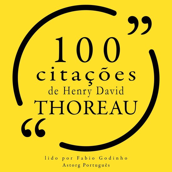 100 citações de Henry-David Thoreau - cover