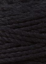 Bobbiny Macrame Triple Twist 5 mm - Black