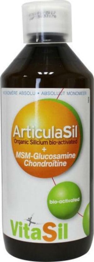 applaus krab belegd broodje Vitasil Glucosamine Chondroïtine 1500/800 MG – Kraakbeen en bindweefsel -  Vloeibaar... | bol.com